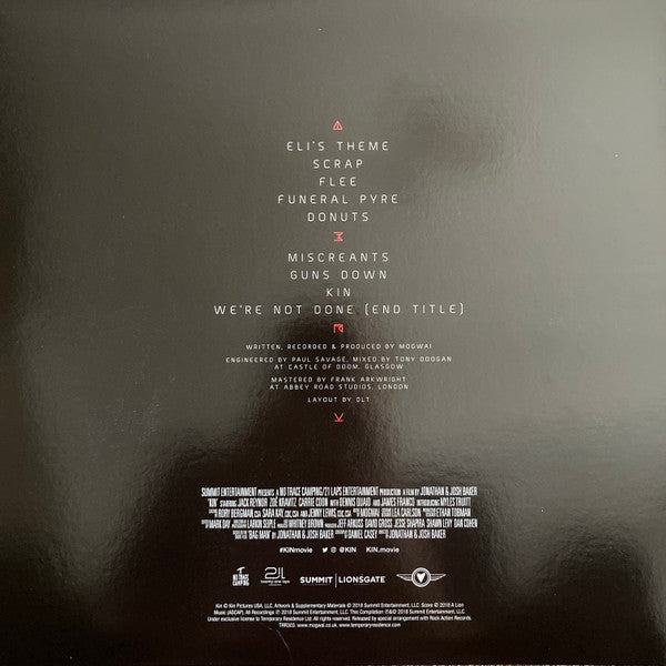 Mogwai - KIN - New LP Record 2018 Temporary Residence 180 gram Transparent Red Vinyl & Download - Post-Rock / Soundtrack - Shuga Records