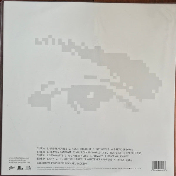 Michael Jackson - Invincible (2001) - New 2 LP Record 2018 Legacy Picture Disc Vinyl - Pop / R&B / Soul / Rock - Shuga Records