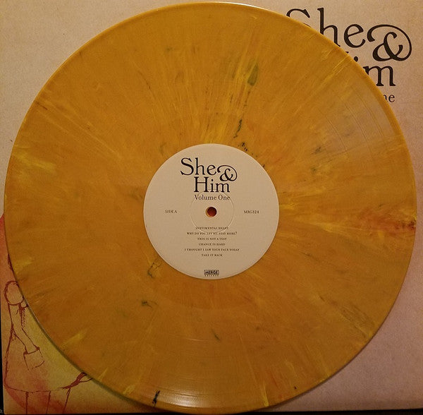 She & Him - Volume One (2008) - New LP Record 2018 Merge USA Peak Daffodil Yellow Vinyl & Download - Indie Rock / Folk Rock / Soft Rock - Shuga Records