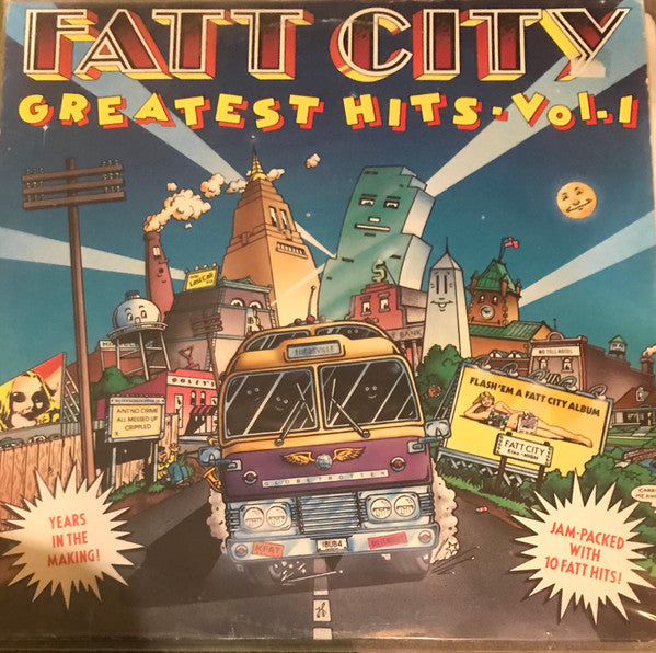 Fatt City - Greatest Hits, Vol. 1 - LP Record 1981 Neon USA Vinyl - Minneapolis Funk / Soul / Rhythm & Blues - Shuga Records