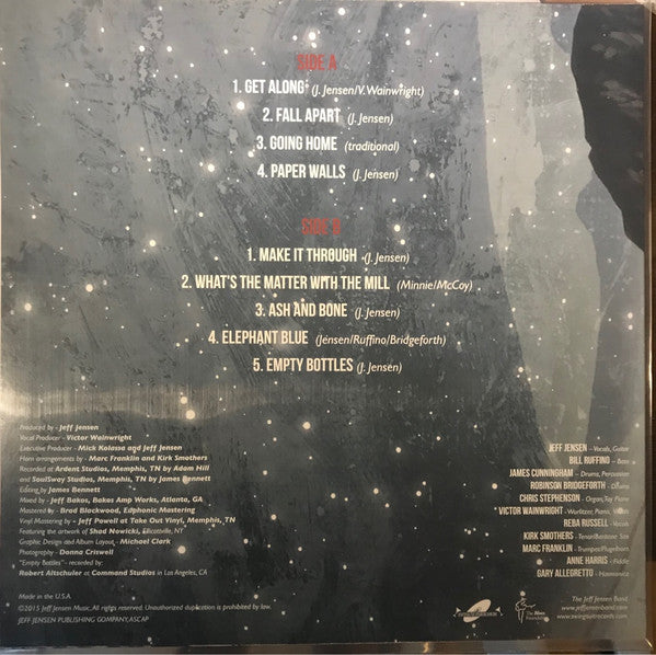 Jeff Jensen - Morose Elephant - Mint- LP Record 2015 Swingsuit Records USA Vinyl & Download - Modern Electric Blues / Memphis Blues - Shuga Records