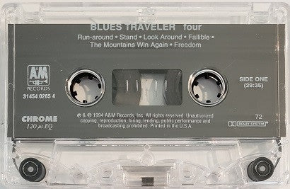 Blues Traveler – Four - VG+ Cassette 1994 A&M USA Tape Chrome - Alternative Rock / Pop Rock