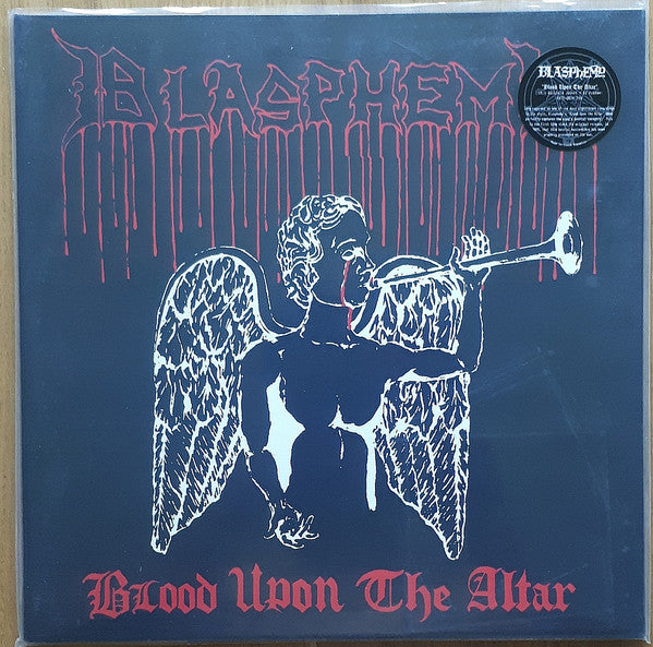 Blasphemy - Blood Upon The Altar - New LP Record 2018 Nuclear War Now! USA Red Vinyl, Insert & Poster - Black Metal - Shuga Records