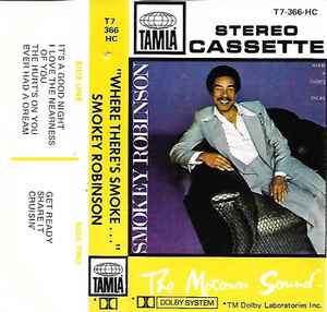 Smokey Robinson – Where There's Smoke... - Used Cassette 1979 Tamla Tape - Soul - Shuga Records