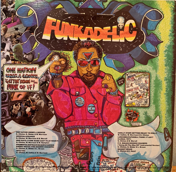 Funkadelic - One Nation Under A Groove - VG+ LP Record 1978 Warner USA Original Vinyl MISSING 7" - P.Funk / Funk - Shuga Records