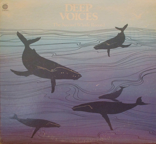 Whales - Deep Voices - The Second Whale Record - VG+ LP Record 1977 Capitol USA Vinyl - Field Recording / Non-Music - Shuga Records