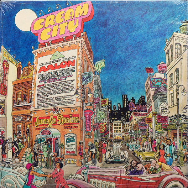 Aalon - Cream City - VG LP Record 1977 Arista USA - Funk / Soul / Disco - Shuga Records