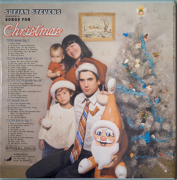 Sufjan Stevens - Songs For Christmas - New 5 LP Record Box Set 2018 Asthmatic Kitty Vinyl - Indie Rock / Folk Rock