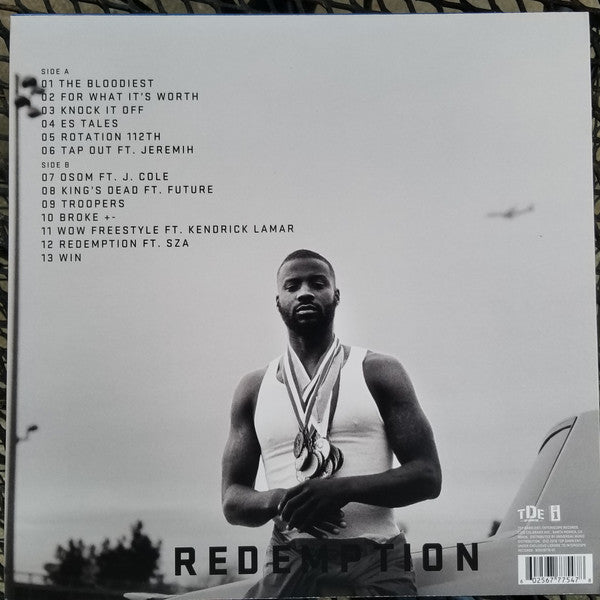 Jay Rock - Redemption - New LP Record 2018 Top Dawg Entertainment Interscope USA Vinyl - Hip Hop