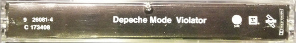 Depeche Mode - Violator - VG+ Cassette 1990 Sire Reprise Mute Tape Club Edition USA - Synth pop - Shuga Records