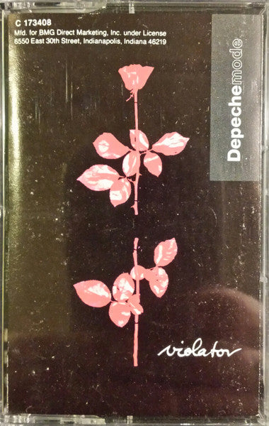 Depeche Mode - Violator - VG+ Cassette 1990 Sire Reprise Mute Tape Club Edition USA - Synth pop - Shuga Records