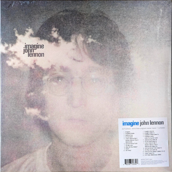 John Lennon - Imagine (1971) - Mint- 2 LP Record 2018 Apple Vinyl, Poster & 2x Postcards - Pop Rock / Classic Rock - Shuga Records