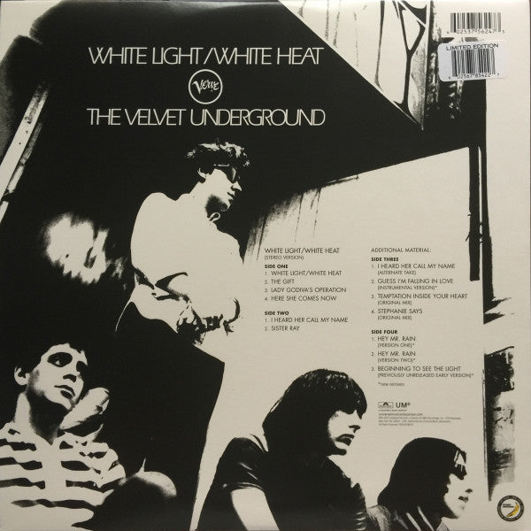 The Velvet Underground – White Light/White Heat (1968) - New 2 LP Record 2018 Verve Polydor 180 gram Blue Vinyl - Garage Rock / Art Rock