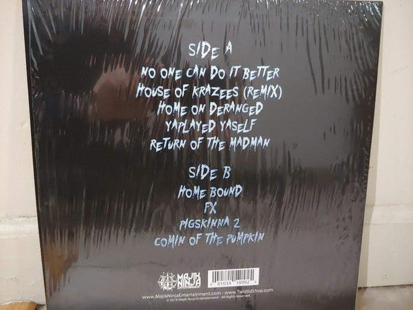 House Of Krazees – Home Bound (1994) - New EP Record 2018 Majik Ninja Blue with White Splatter Vinyl - Horrorcore / Hip Hop - Shuga Records