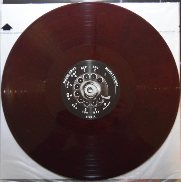 Lemon Demon - Spirit Phone - Mint- 2 LP Record 2020 Needlejuice Whisper Smoke Maroon / Clear w/ Black Smoke Vinyl & Insert - Alternative Rock / Synth-pop - Shuga Records