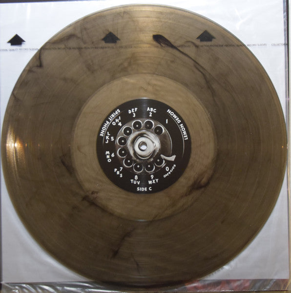 Lemon Demon - Spirit Phone - Mint- 2 LP Record 2020 Needlejuice Whisper Smoke Maroon / Clear w/ Black Smoke Vinyl & Insert - Alternative Rock / Synth-pop - Shuga Records