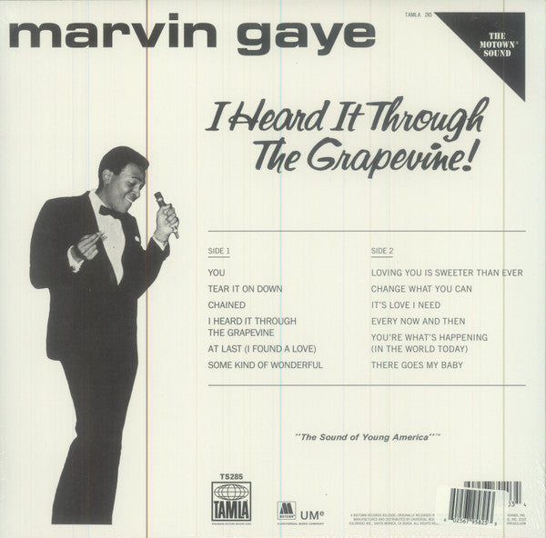 Marvin Gaye - I Heard It Through The Grapevine! (1968) - New LP Record 2018 Tamla Grape Vinyl - Soul - Shuga Records