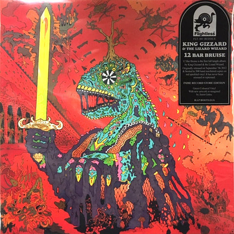 King Gizzard & The Lizard Wizard – 12 Bar Bruise (2012) - New LP Record 2018 Flightless ATO Green Vinyl - Psychedelic Rock / Garage Rock
