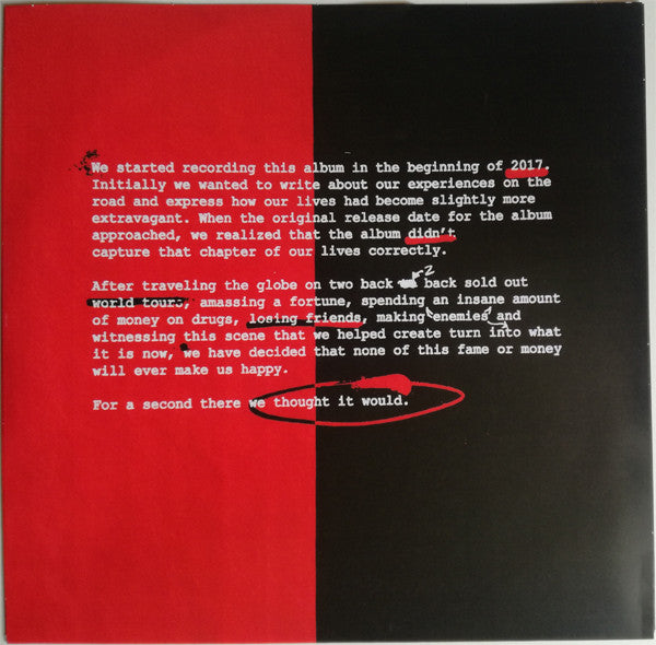 $uicideboy$ - I Want To Die In New Orleans - New LP Record 2018 G*59 USA Silver Vinyl (RARE 1st press) - Hip Hop / Trap / Cloud Rap - Shuga Records