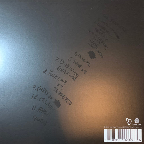 Xxxtentacion - 17 - Mint- LP Record 2018 Bad Vibes Forever Empire Black & White Smash Vinyl, Insert & Download - Hip Hop / Emo - Shuga Records