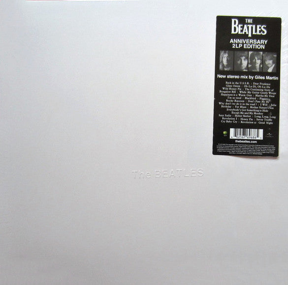 (DAMAGED COVER) The Beatles - White Album (1968) - New 2 LP Record 2018 Apple Europe Stereo 180 gram Vinyl, Poster & 4 Photos - Rock & Roll / Pop Rock - Shuga Records