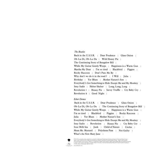 The Beatles - The Beatles (The White Album 1968) - Mint- 4 LP Record Box Set 2018 Apple 180 gram Vinyl, Booklet, Poster & Photos - Psychedelic Rock / Pop Rock - Shuga Records