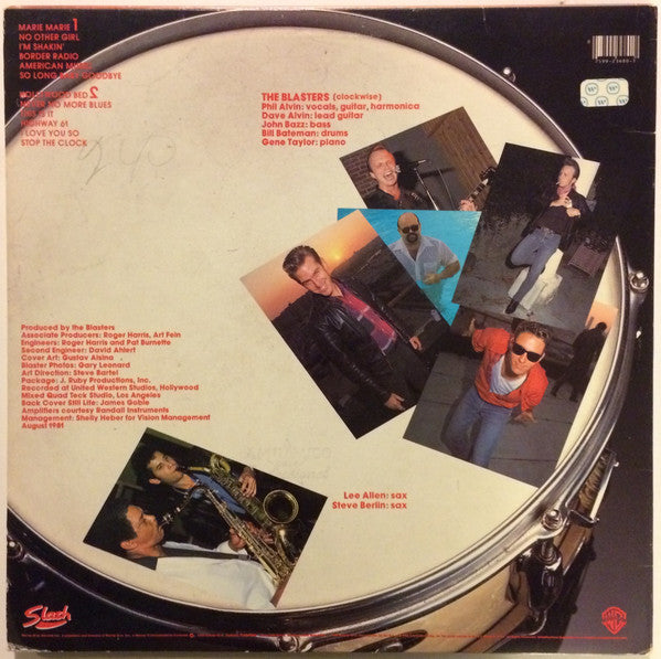 The Blasters - The Blasters - VG+ 1981 Slash Warner USA Vinyl - Rock / Rockabilly - Shuga Records
