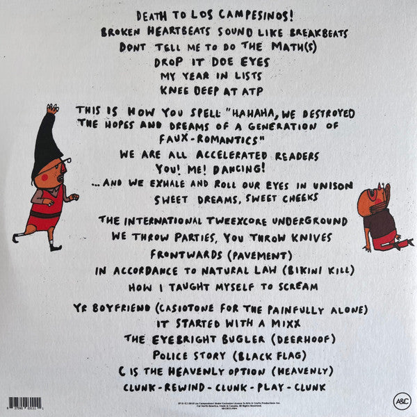 Los Campesinos! - Hold On Now, Youngster... (2008) - Mint- 2 LP Record 2018 Arts & Crafts Vinyl - Indie Rock / Indie Pop - Shuga Records