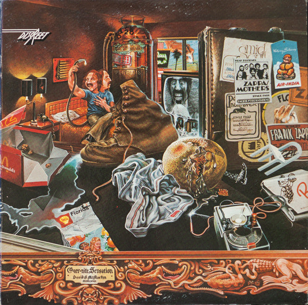Frank Zappa / The Mothers - Over-nite Sensation - VG (vg- cover) LP Record 1973 Discreet USA Vinyl - Prog Rock / Jazz-Rock / Psychedelic Rock - Shuga Records