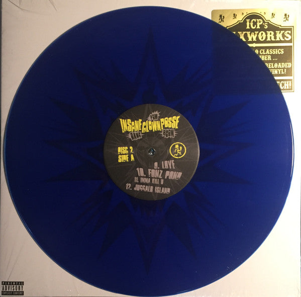 ICP / Insane Clown Posse - Bang Pow Boom (2009) - Mint- 2 LP Record 2018 Psychopathic Translucent Blue 180 gram Vinyl - Hardcore Hip-Hop  / Horrorcore - Shuga Records