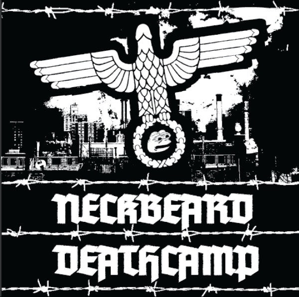 Neckbeard Deathcamp - White Nationalism Is For Basement Dwelling Losers - New LP Record 2018 Prosthetic USA Red & Black Swirl Vinyl - Black Metal - Shuga Records