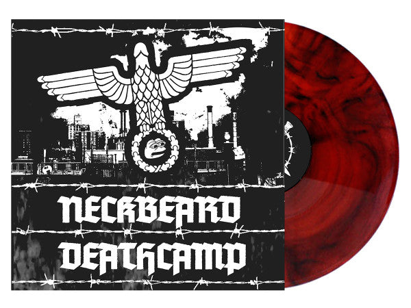 Neckbeard Deathcamp - White Nationalism Is For Basement Dwelling Losers - New LP Record 2018 Prosthetic USA Red & Black Swirl Vinyl - Black Metal - Shuga Records