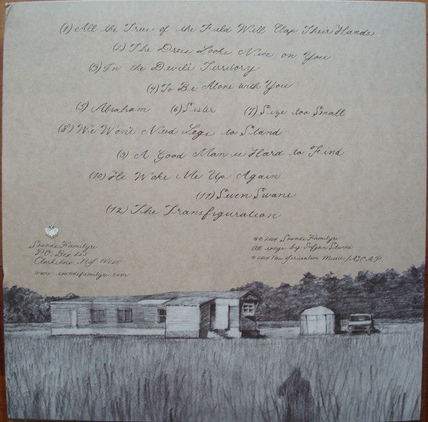 Sufjan Stevens - Seven Swans (2004) - New LP Record 2007 Sounds Familyre USA Vinyl & Insert - Indie Rock / Indie Folk