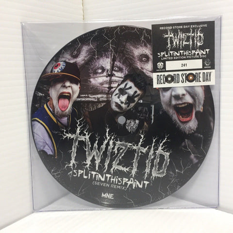 Twiztid – SplitInThisPaint - New 7" Single Record Store Day Black Friday 2018 Majik Ninja RSD Picture Disc Vinyl - Hip Hop / Horrorcore
