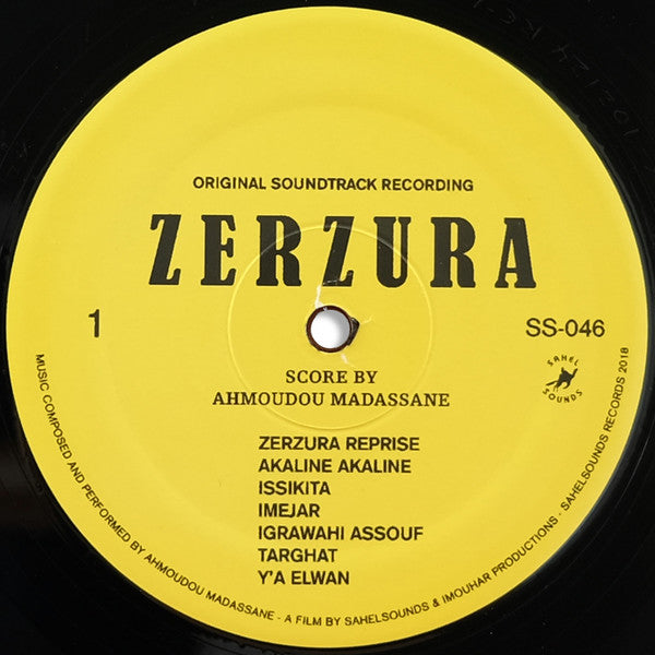 Ahmoudou Madassane - Zerzura - Mint- LP Record 2018 Sahel Sounds USA Vinyl - Soundtrack - Shuga Records