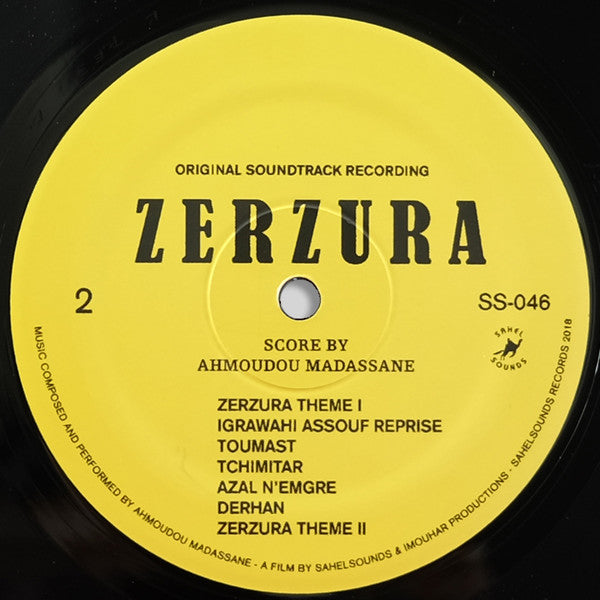 Ahmoudou Madassane - Zerzura - Mint- LP Record 2018 Sahel Sounds USA Vinyl - Soundtrack - Shuga Records