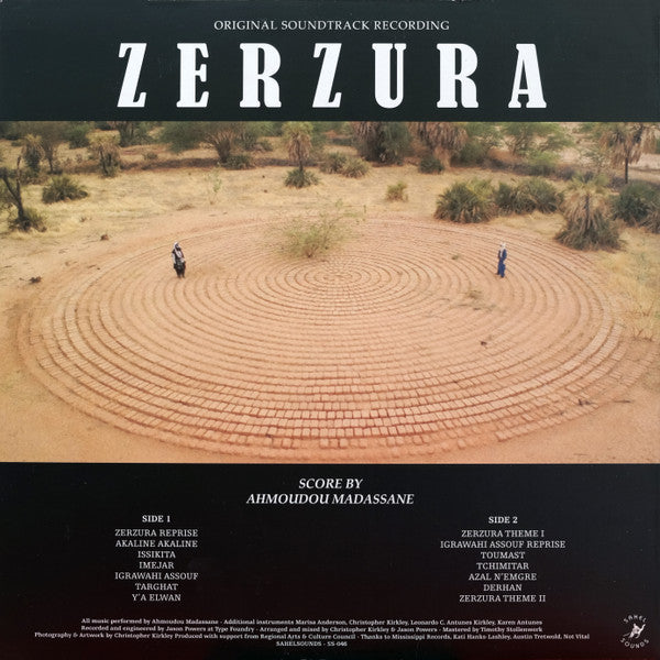Ahmoudou Madassane - Zerzura - Mint- LP Record 2018 Sahel Sounds USA Vinyl - Soundtrack - Shuga Records