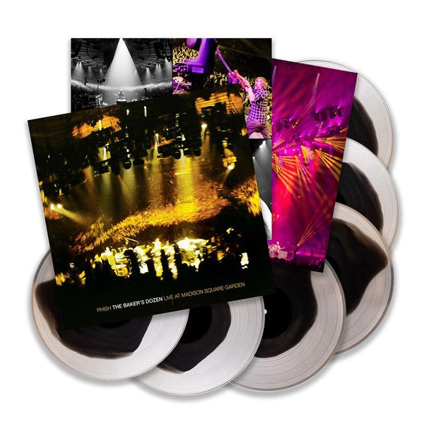 Phish - The Baker's Dozen Live At Madison Square Garden - Mint- 6 LP Record Box Set 2018 Jemp Clear Black Splatter Vinyl & Book - Psychedelic Rock / Prog Rock - Shuga Records