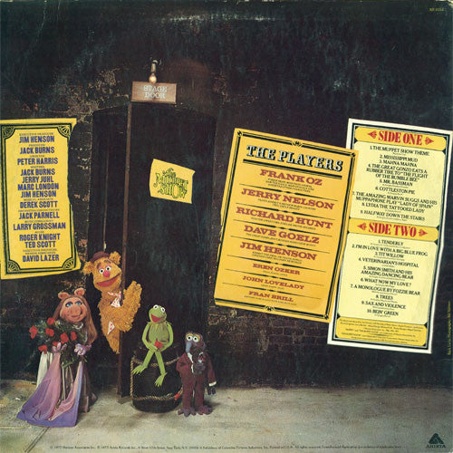 The Muppets - The Muppet Show - VG LP Record 1977 USA Arista Promo Vinyl - Soundtrack / Jim Henson - Shuga Records