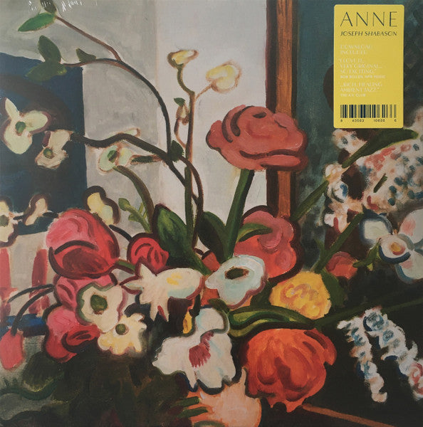 Joseph Shabason - Anne - Mint- LP Record 2018 Western PROMO Vinyl & Download - Avant-garde Jazz / Ambient - Shuga Records