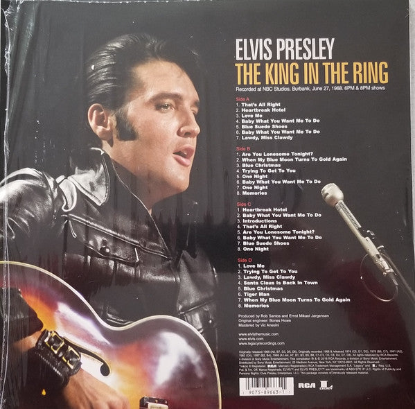 Elvis Presley - The King In The Ring - New 2 LP Record 2018 RCA US Vinyl - Rock & Roll / Country Rock - Shuga Records