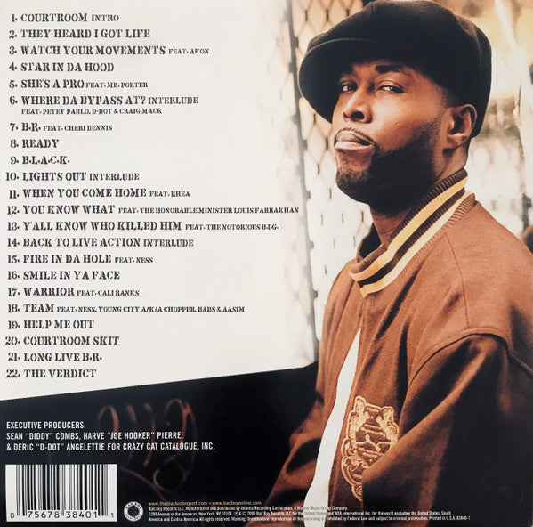 Black Rob - The Black Rob Report - VG+ 2 LP Record 2005 Bad Boy USA Vinyl & Insert - Hip Hop