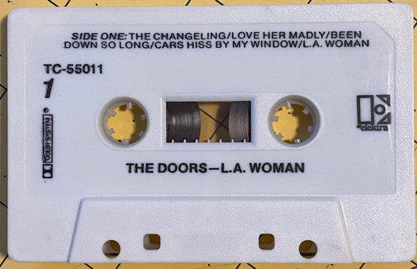 The Doors - L.A. Woman - VG+ Cassette 1980 Elektra USA Tape - Classic Rock / Blues Rock - Shuga Records