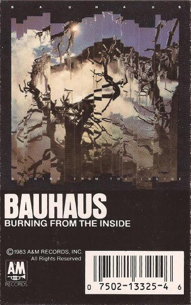 Bauhaus - Burning From The Inside - Used Cassette 1983 A&M Tape - Goth Rock