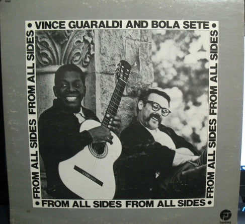 Vince Guaraldi & Bola Sete - From All Sides (1964) - VG+ LP Record 1965 Fantasy Vinyl & Blue Label RARE - Latin Jazz