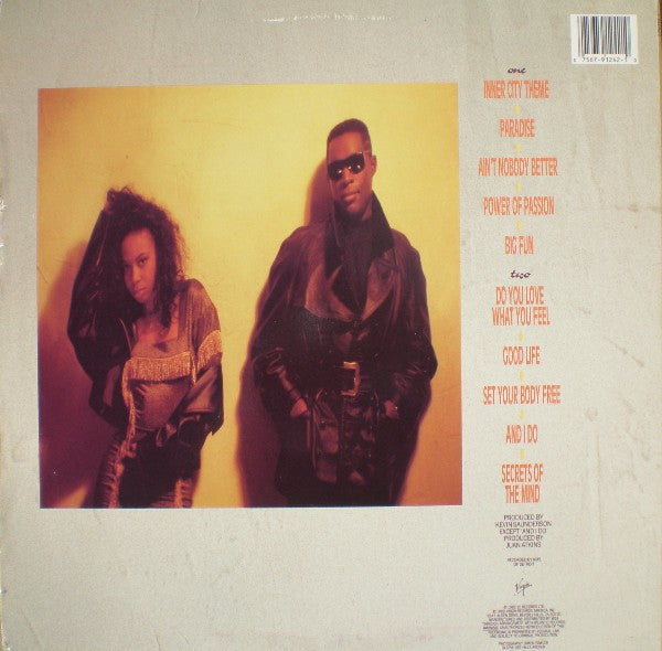 Inner City - Big Fun - VG+ LP Record 1989 Virgin USA Vinyl Inner Sleeve - House / Garage House - Shuga Records