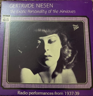 Gertrude Niesen - The Exotic Personality Of The Airwaves - Mint- LP Record 1984 Take Two USA Vinyl - Jazz Vocal / Pop - Shuga Records