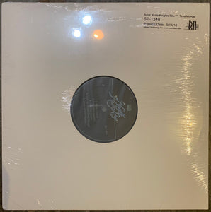 Knife Knights - 1 Time Mirage - New LP Record 2018 Sub Pop RTI Promo Advance Vinyl - Hip Hop / Abstract