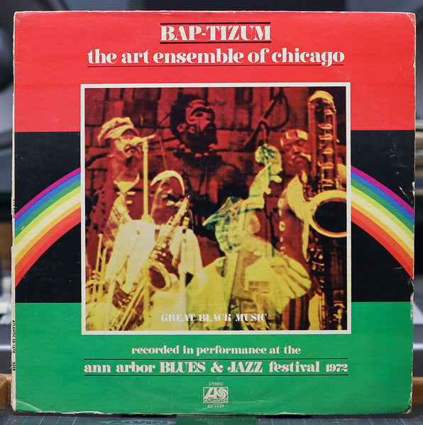 The Art Ensemble Of Chicago - Bap-tizum - VG+ LP Record 1973 Atlantic USA Vinyl - Jazz / Free Jazz - Shuga Records