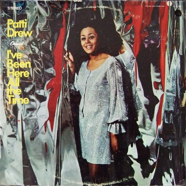 Patti Drew - I've Been Here All The Time - VG+ LP Record 1969 Capitol USA Original Vinyl - Soul / Pop / Vocal - Shuga Records